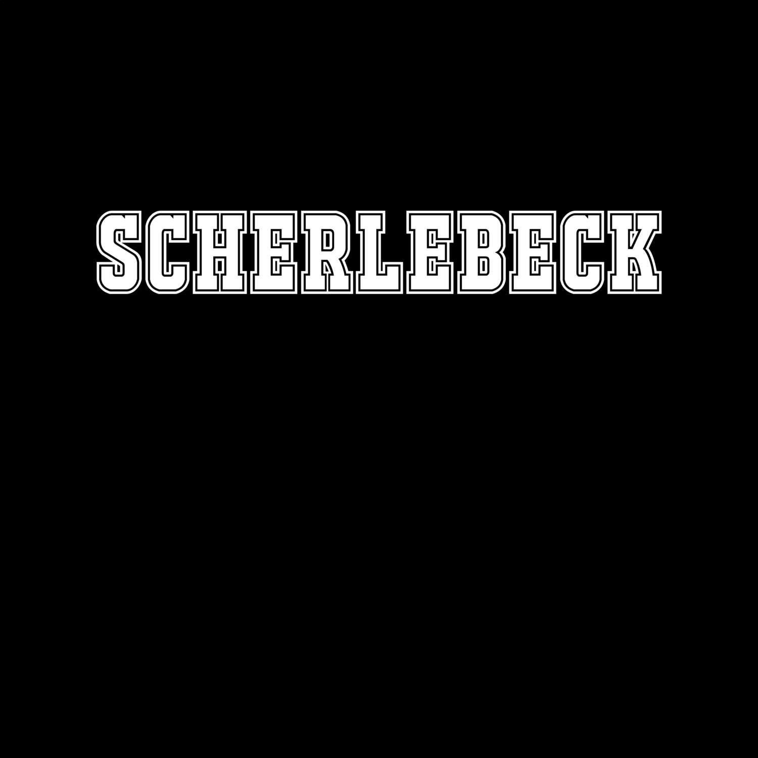 T-Shirt »Classic« für den Ort »Scherlebeck«