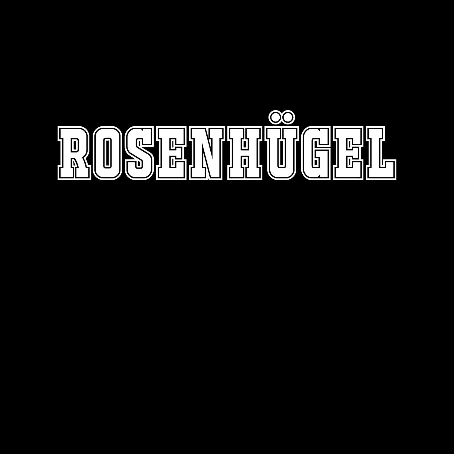 T-Shirt »Classic« für den Ort »Rosenhügel«