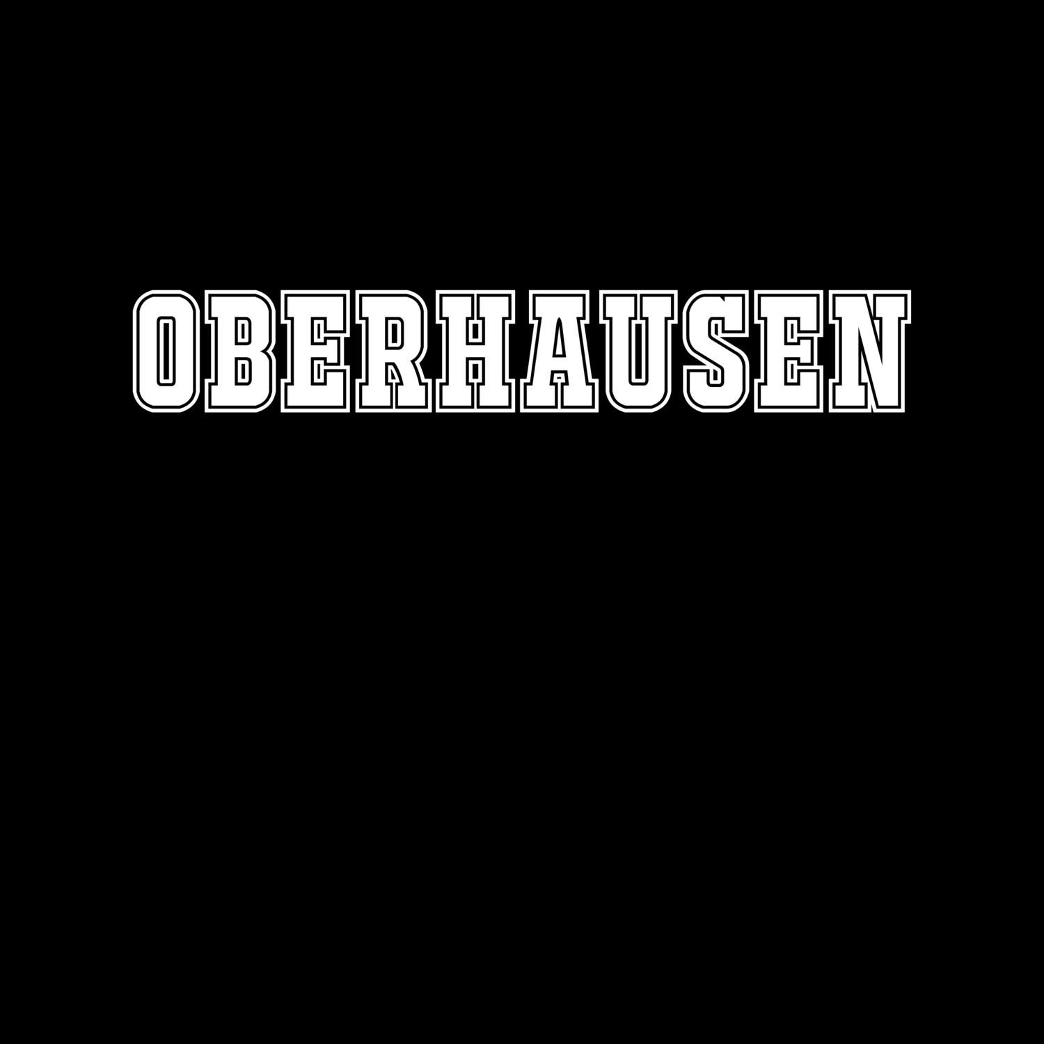 T-Shirt »Classic« für den Ort »Oberhausen«