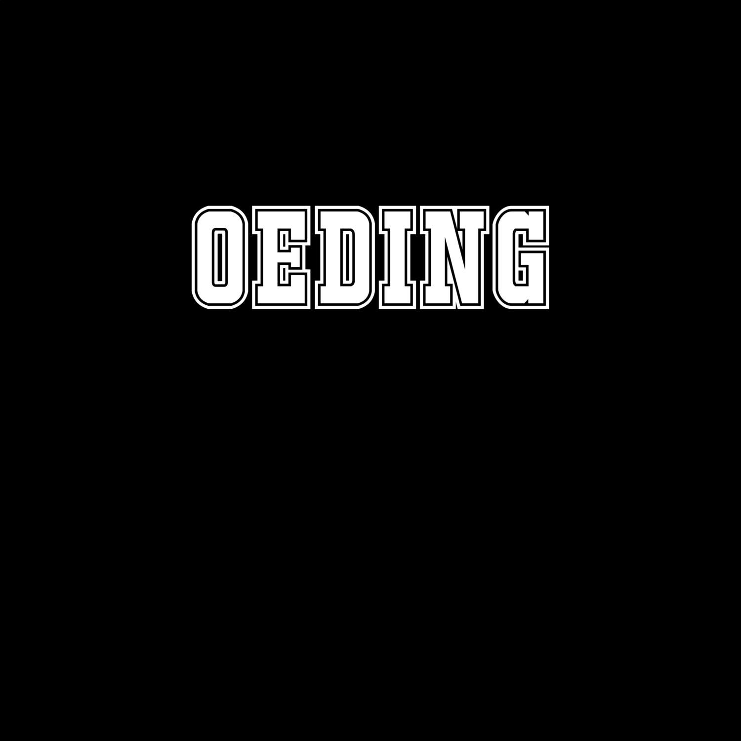 T-Shirt »Classic« für den Ort »Oeding«