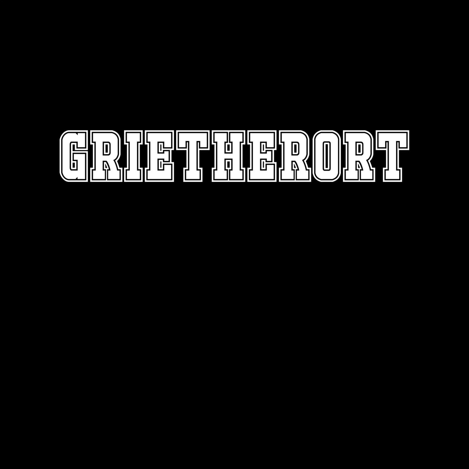 T-Shirt »Classic« für den Ort »Grietherort«