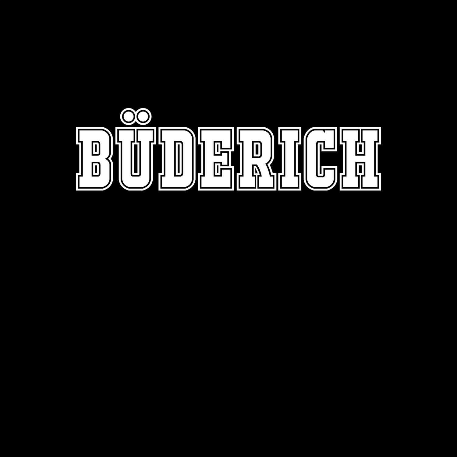 Büderich T-Shirt »Classic«