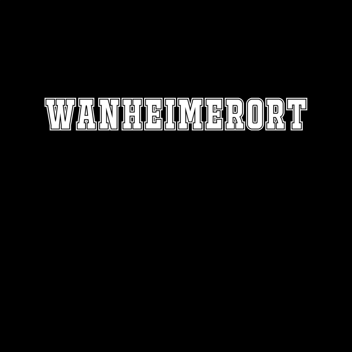 Wanheimerort T-Shirt »Classic«