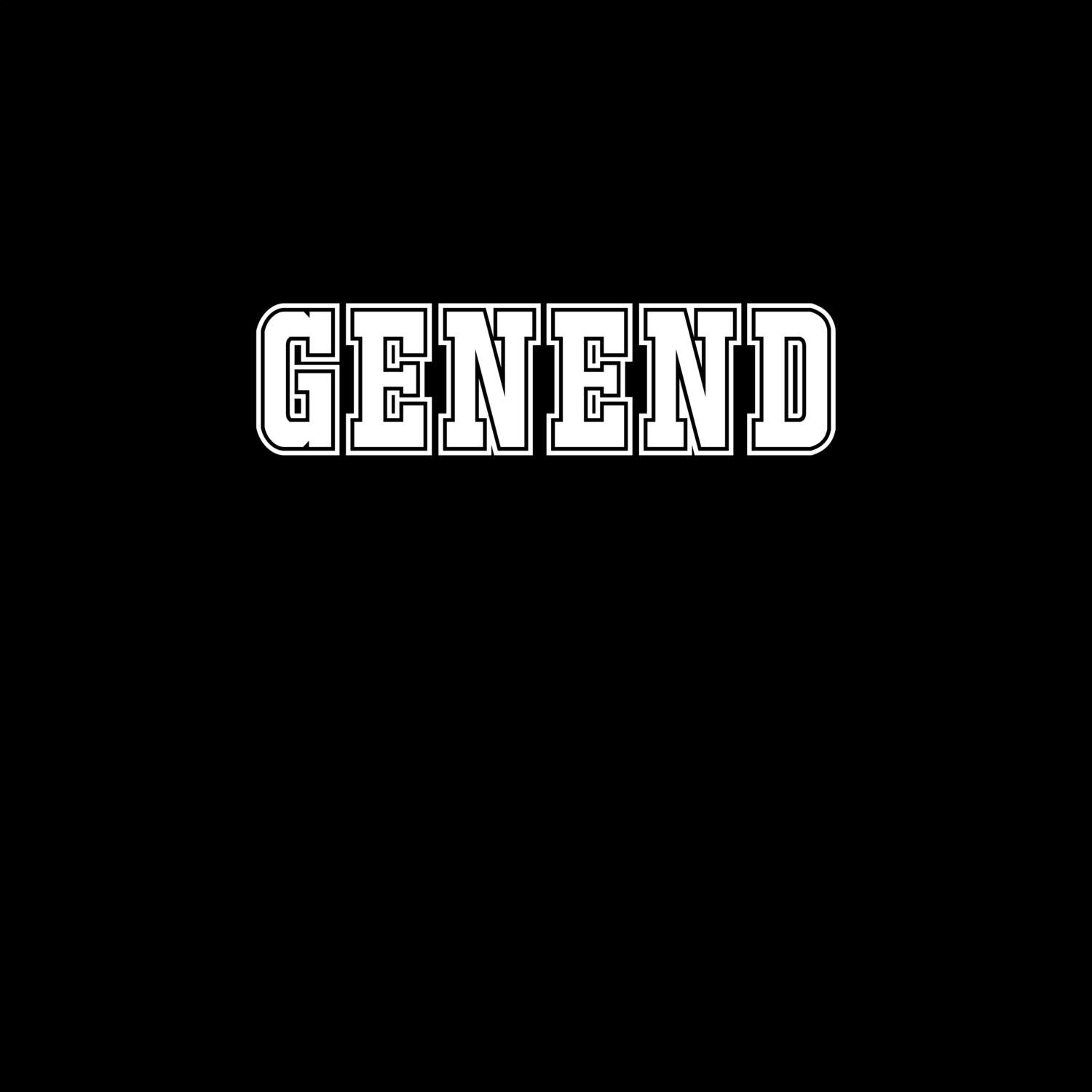 Genend T-Shirt »Classic«