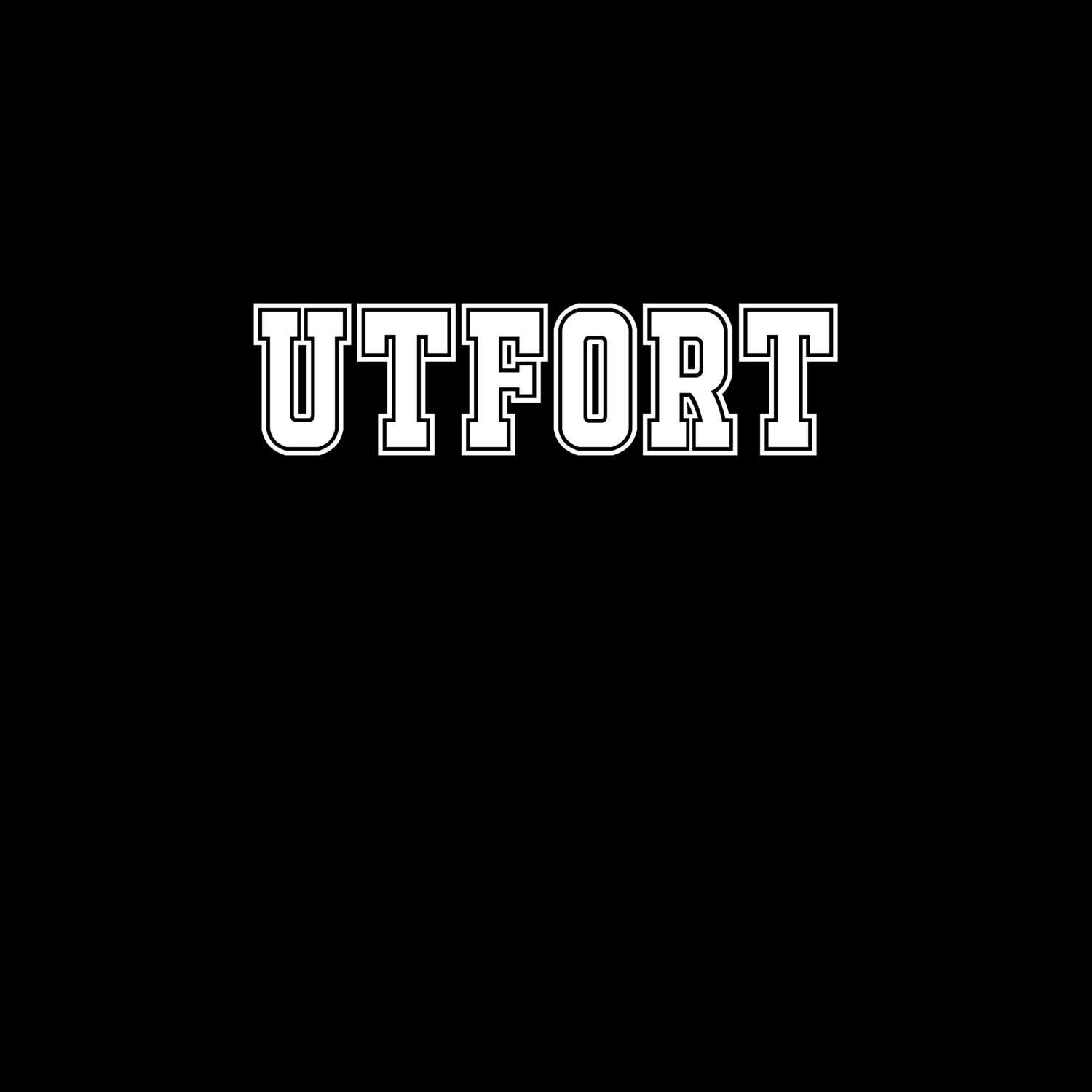 T-Shirt »Classic« für den Ort »Utfort«