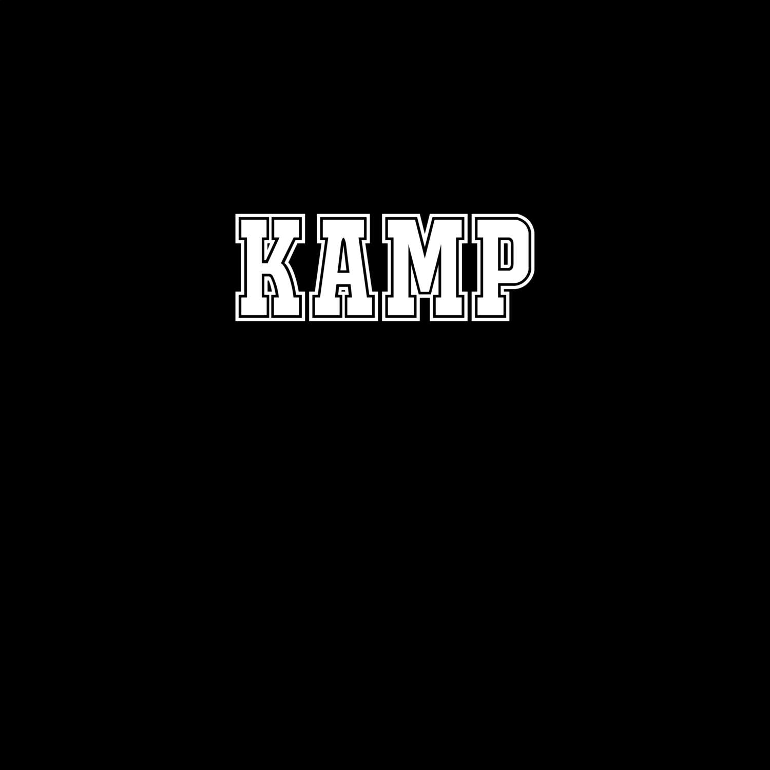 T-Shirt »Classic« für den Ort »Kamp«