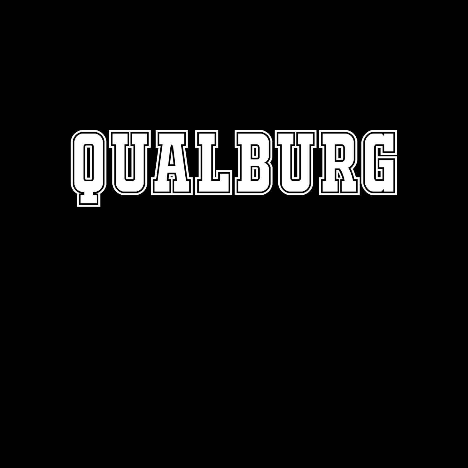 T-Shirt »Classic« für den Ort »Qualburg«