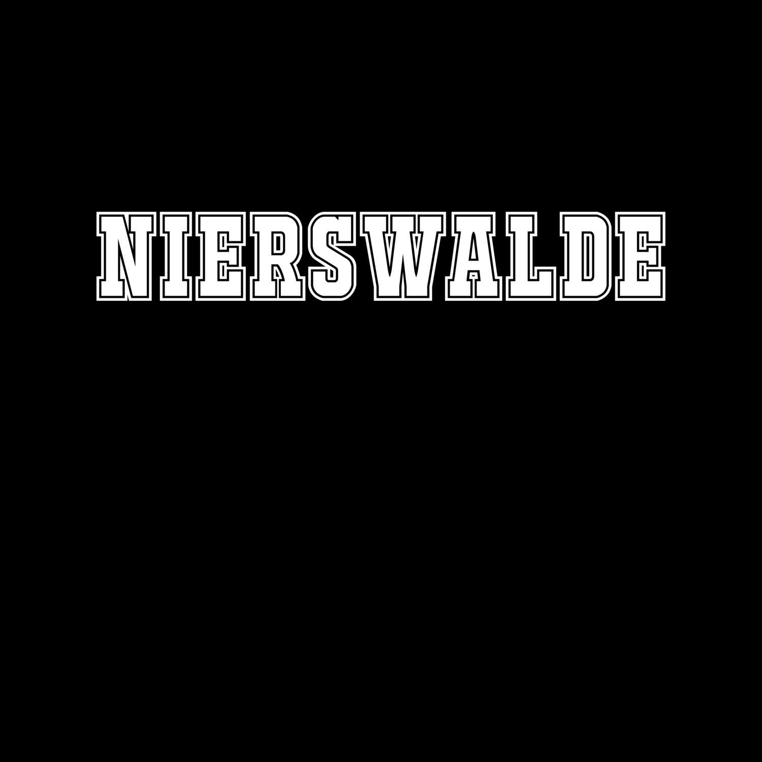 T-Shirt »Classic« für den Ort »Nierswalde«