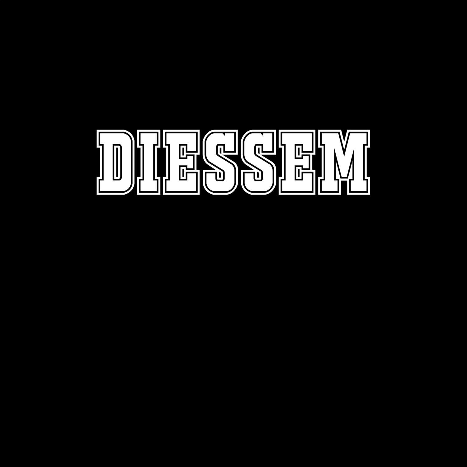 T-Shirt »Classic« für den Ort »Dießem«