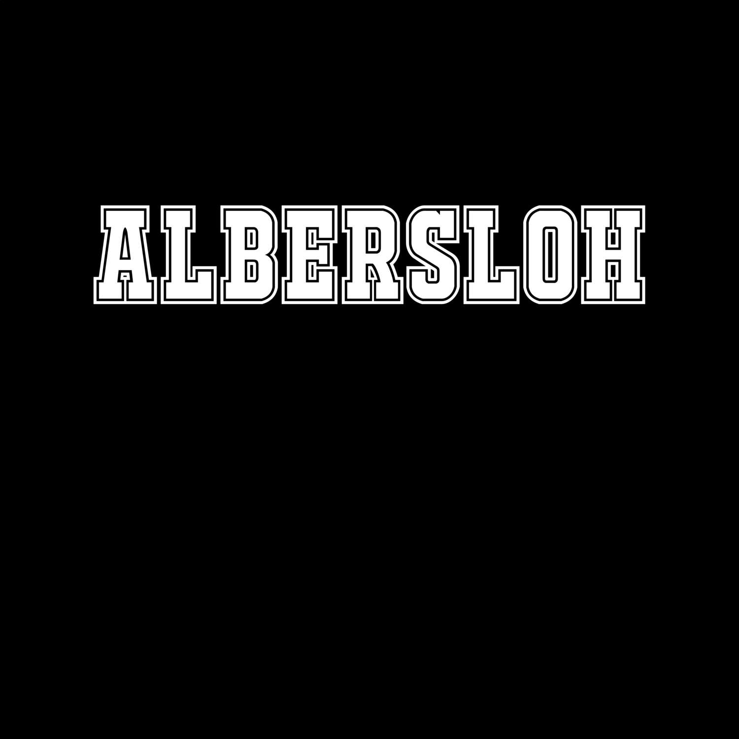 T-Shirt »Classic« für den Ort »Albersloh«