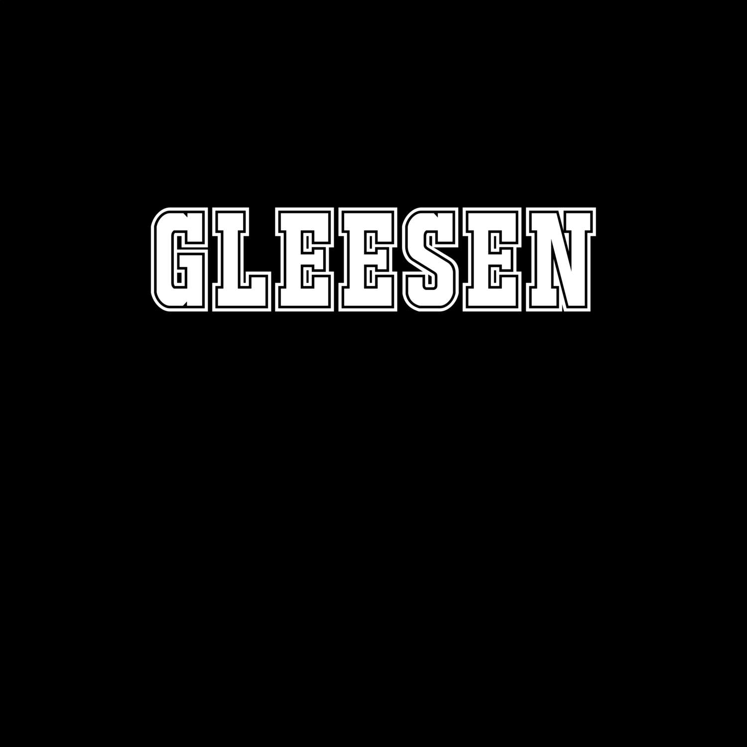 T-Shirt »Classic« für den Ort »Gleesen«