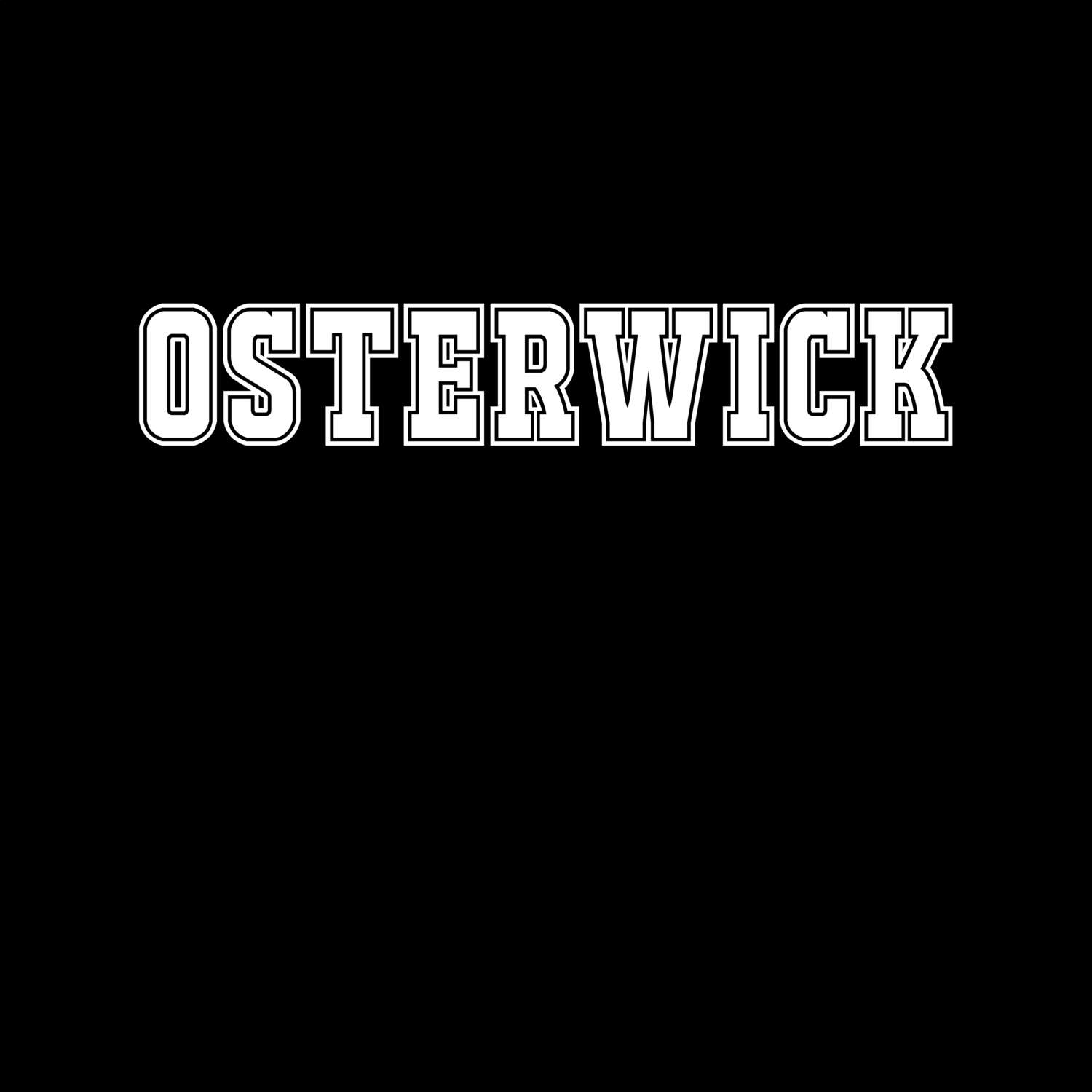 T-Shirt »Classic« für den Ort »Osterwick«