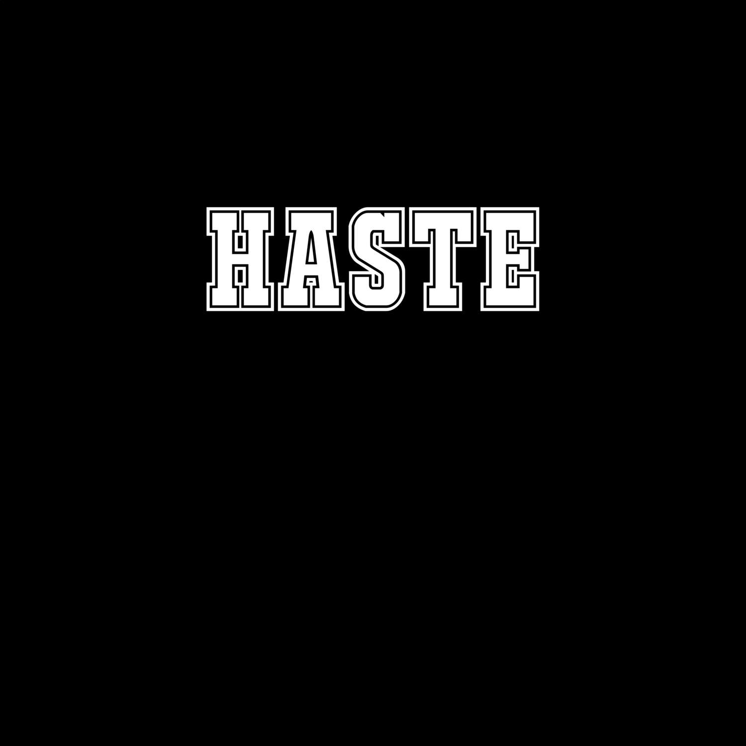 Haste T-Shirt »Classic«
