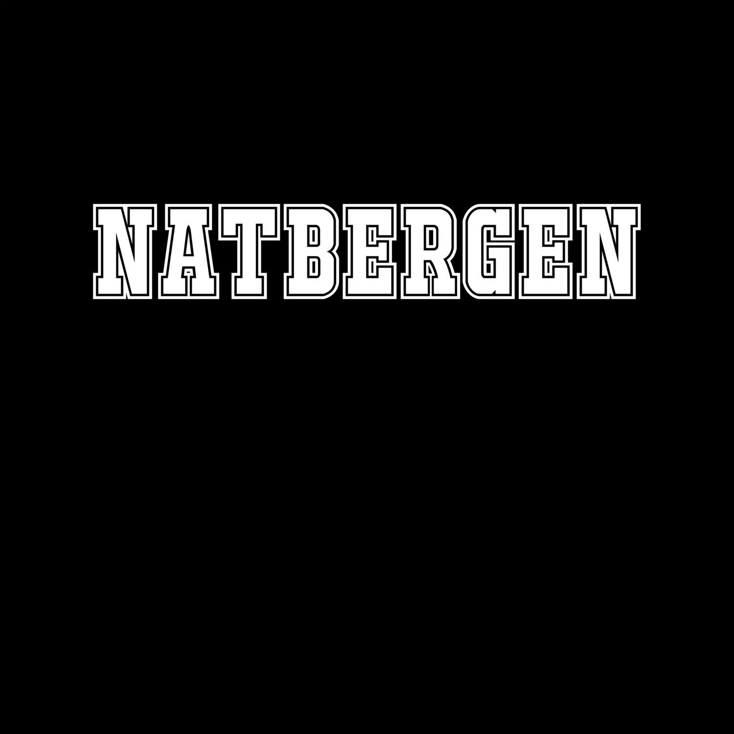 T-Shirt »Classic« für den Ort »Natbergen«