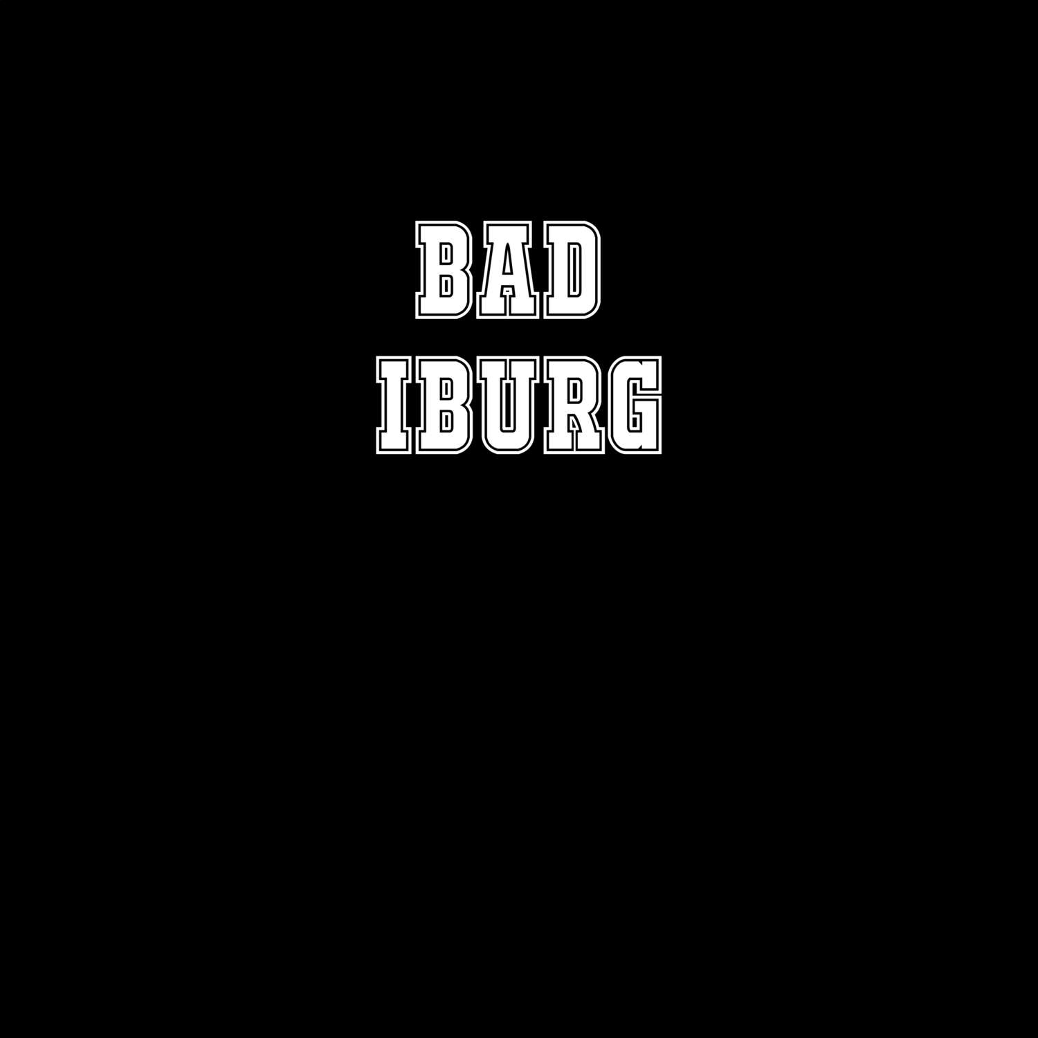 Bad Iburg T-Shirt »Classic«