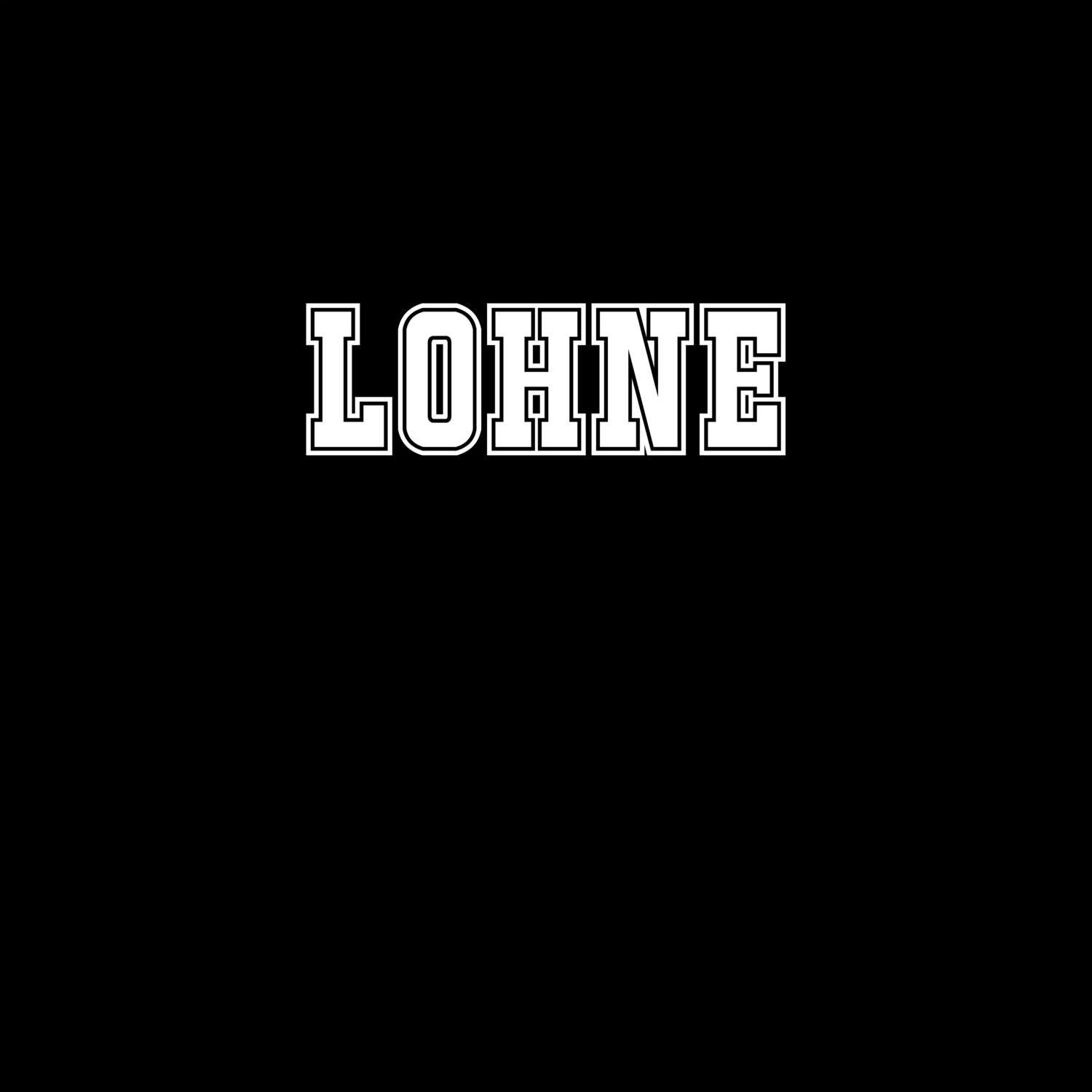 T-Shirt »Classic« für den Ort »Lohne«