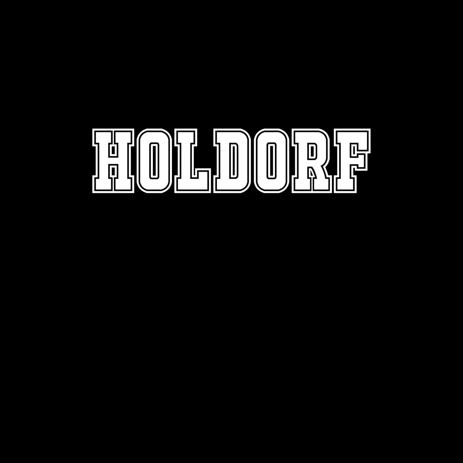 T-Shirt »Classic« für den Ort »Holdorf«