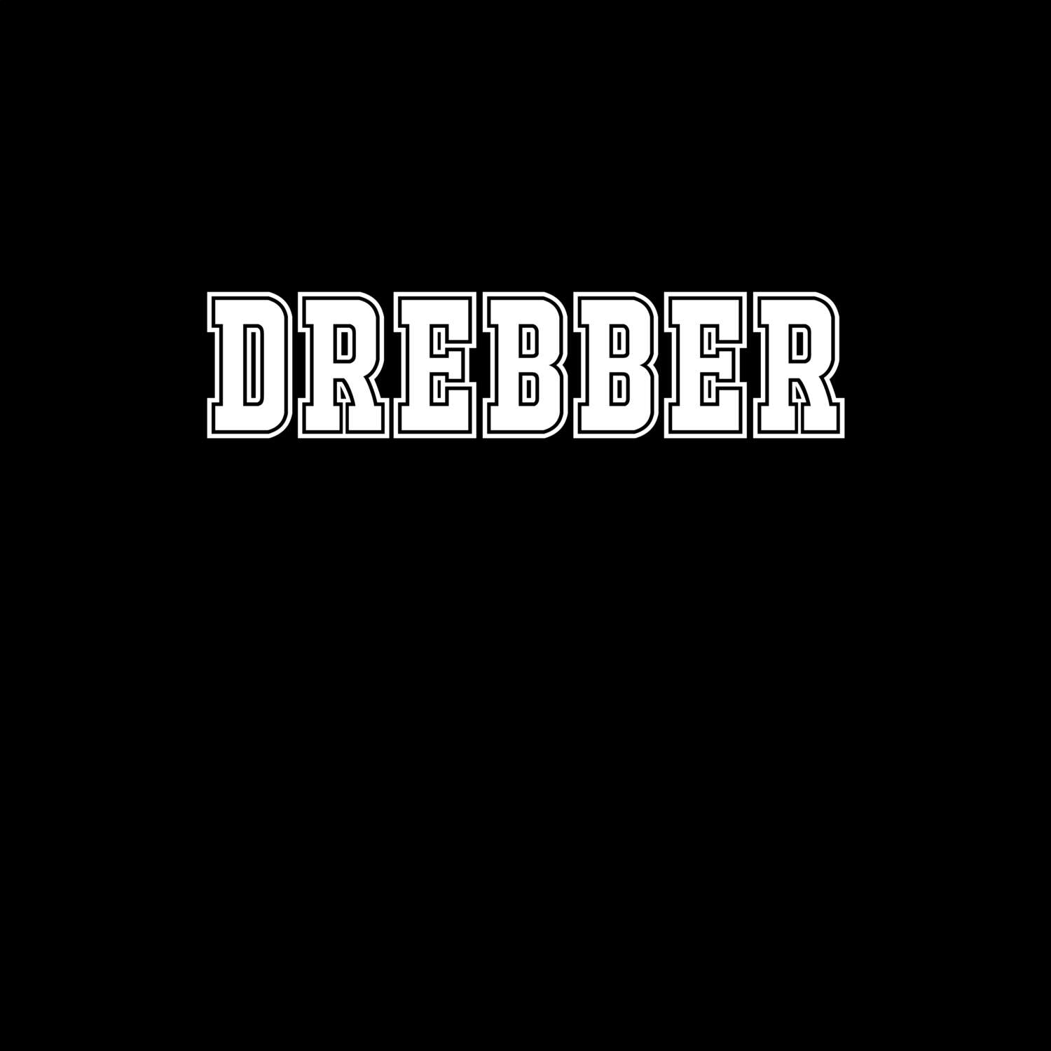 T-Shirt »Classic« für den Ort »Drebber«