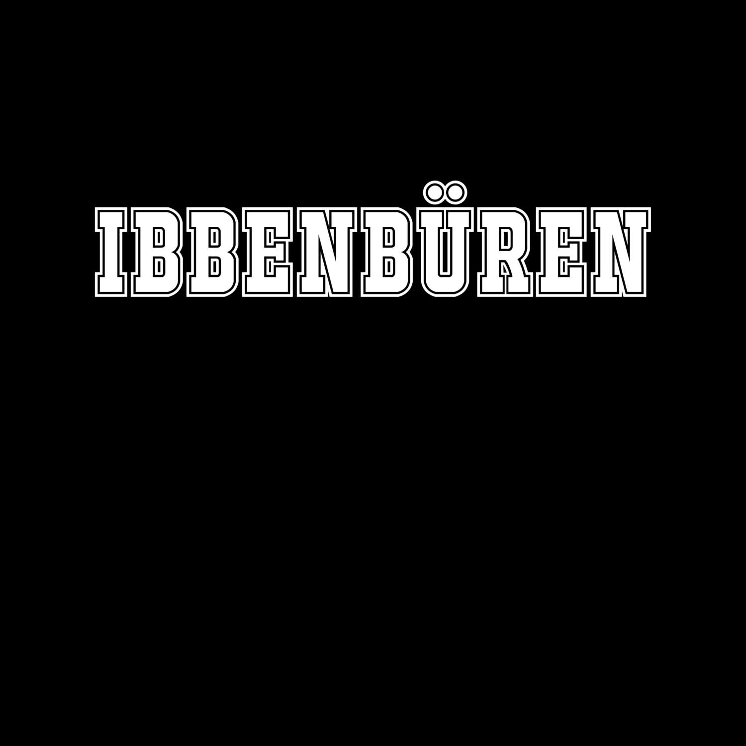 T-Shirt »Classic« für den Ort »Ibbenbüren«