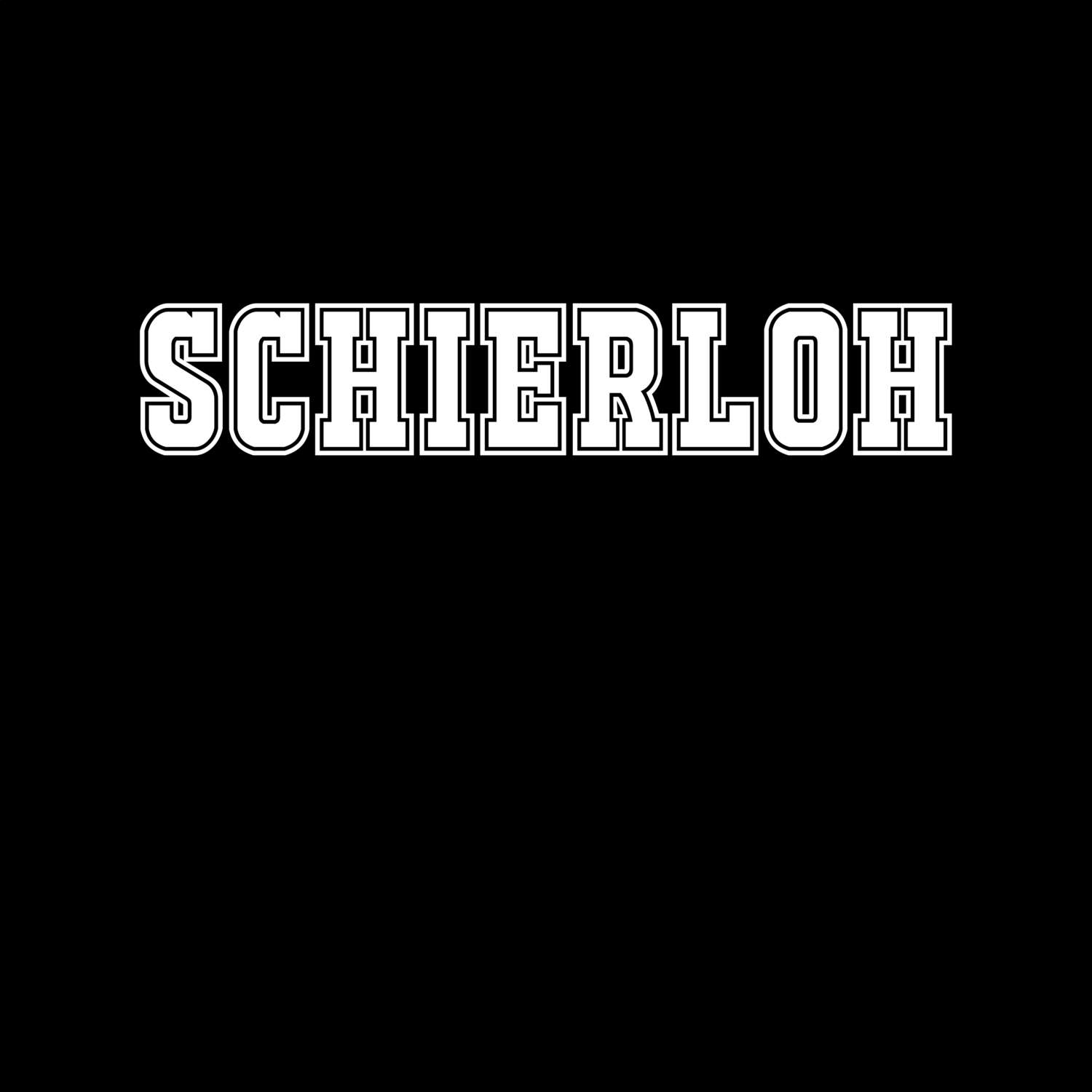 T-Shirt »Classic« für den Ort »Schierloh«