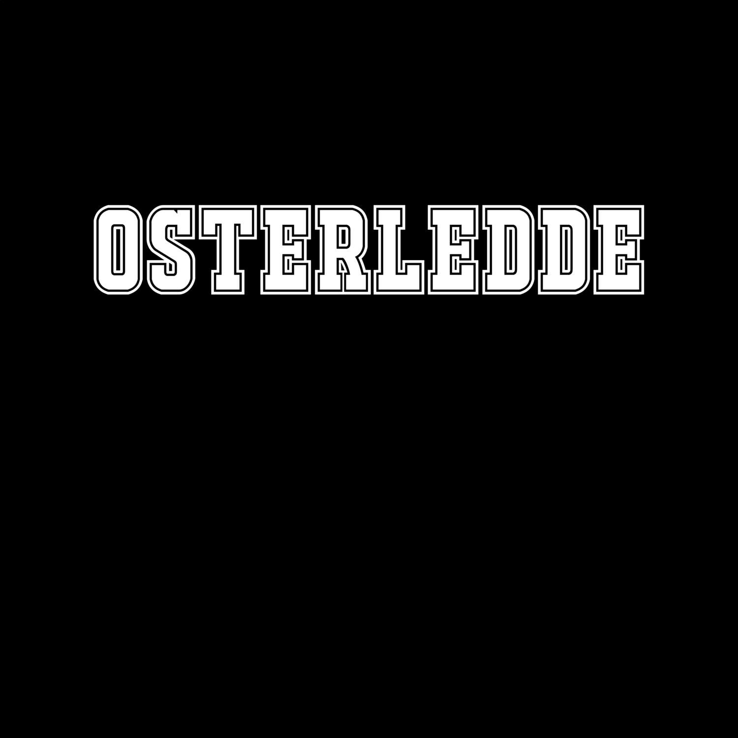 T-Shirt »Classic« für den Ort »Osterledde«