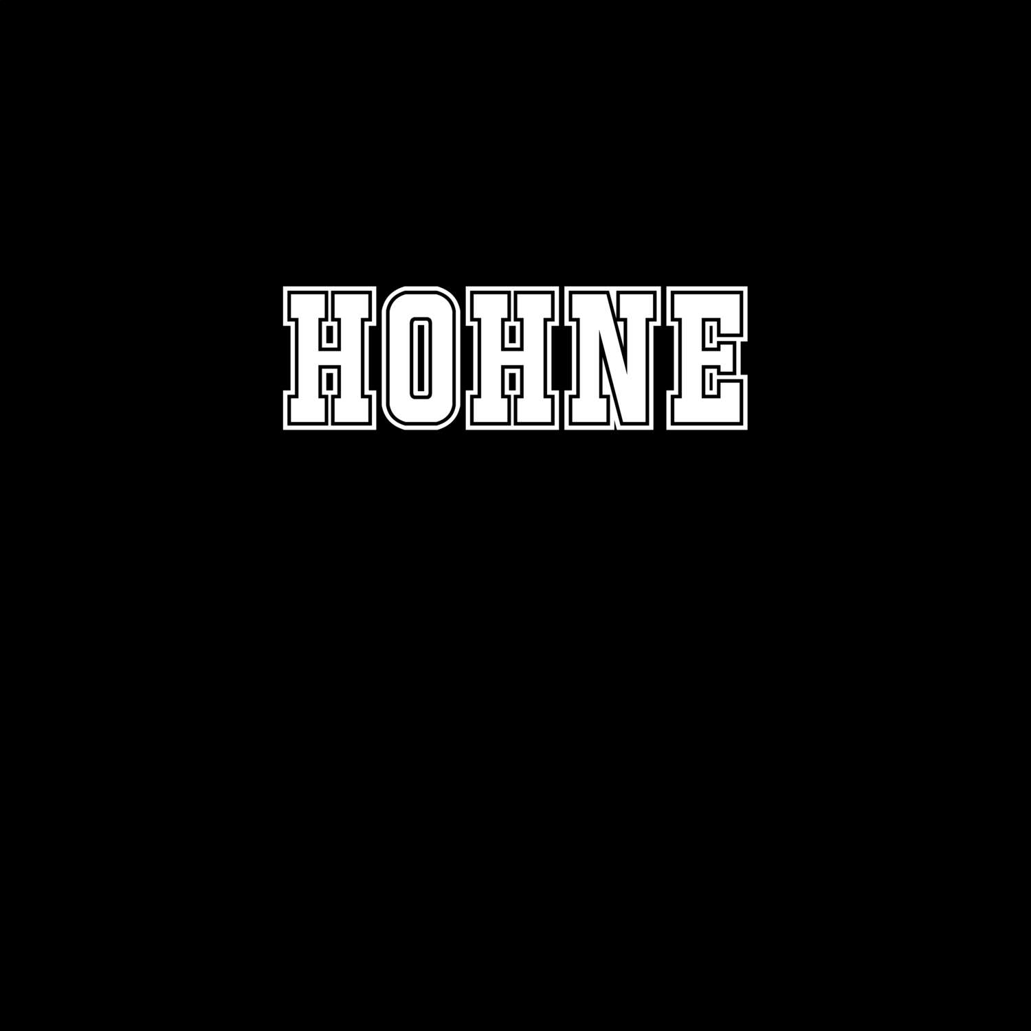 T-Shirt »Classic« für den Ort »Hohne«