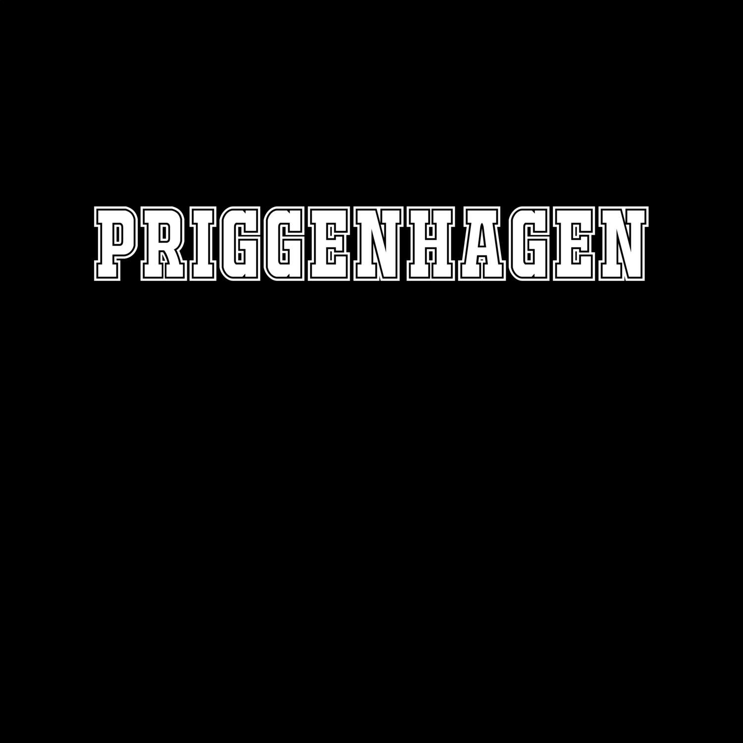 T-Shirt »Classic« für den Ort »Priggenhagen«