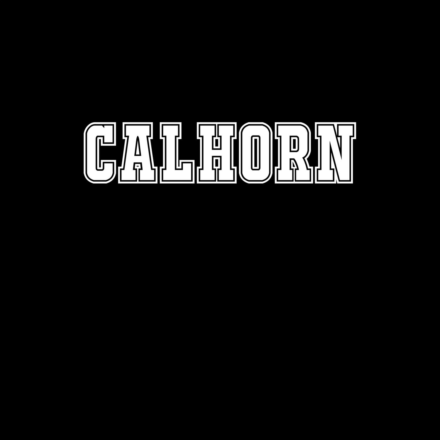 T-Shirt »Classic« für den Ort »Calhorn«