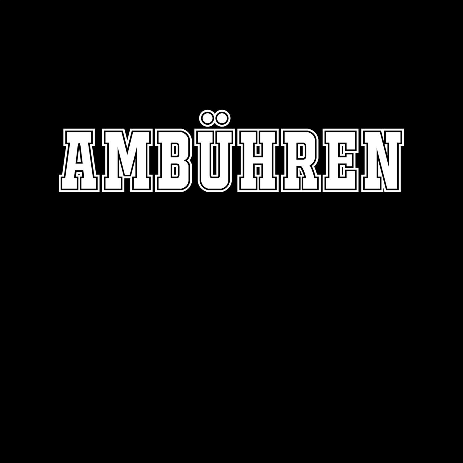 Ambühren T-Shirt »Classic«