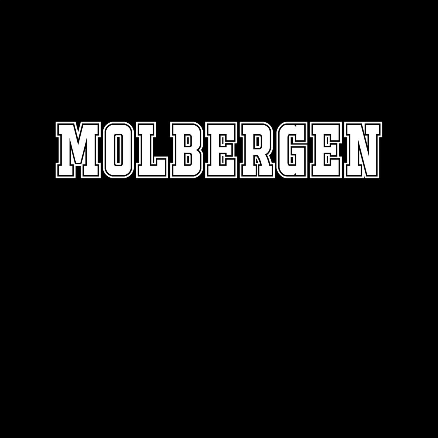 T-Shirt »Classic« für den Ort »Molbergen«