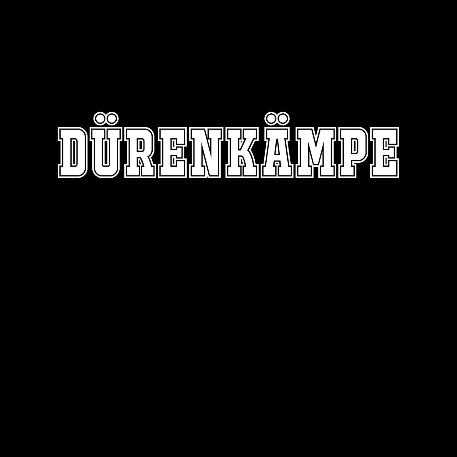 T-Shirt »Classic« für den Ort »Dürenkämpe«