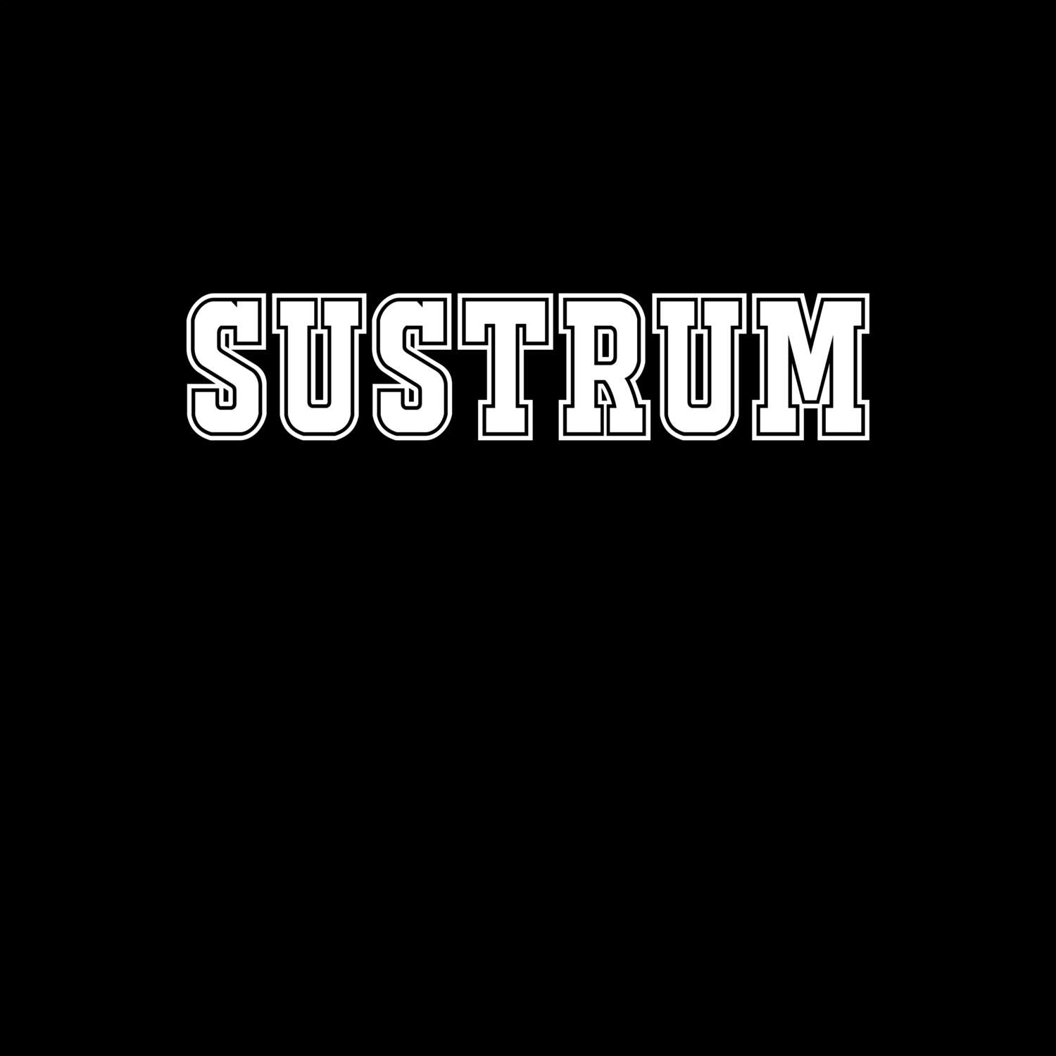 T-Shirt »Classic« für den Ort »Sustrum«