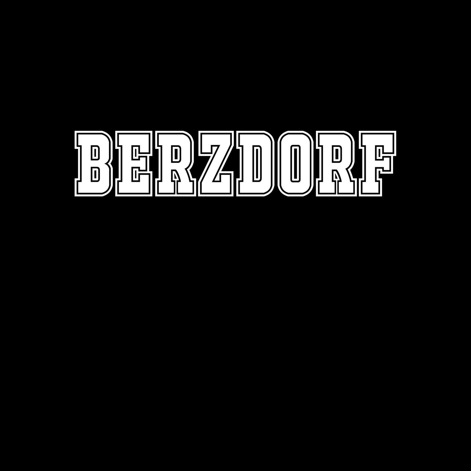 Berzdorf T-Shirt »Classic«