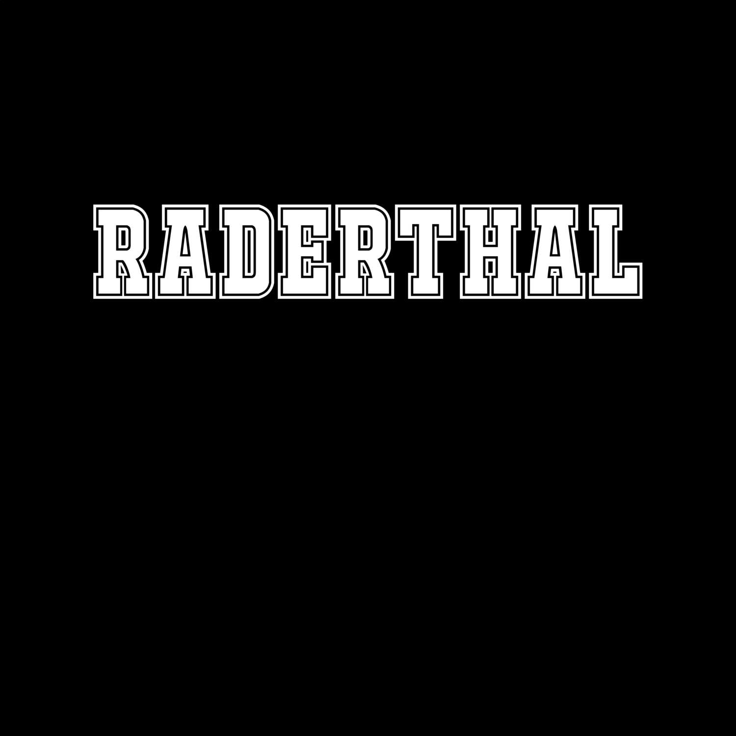 Raderthal T-Shirt »Classic«