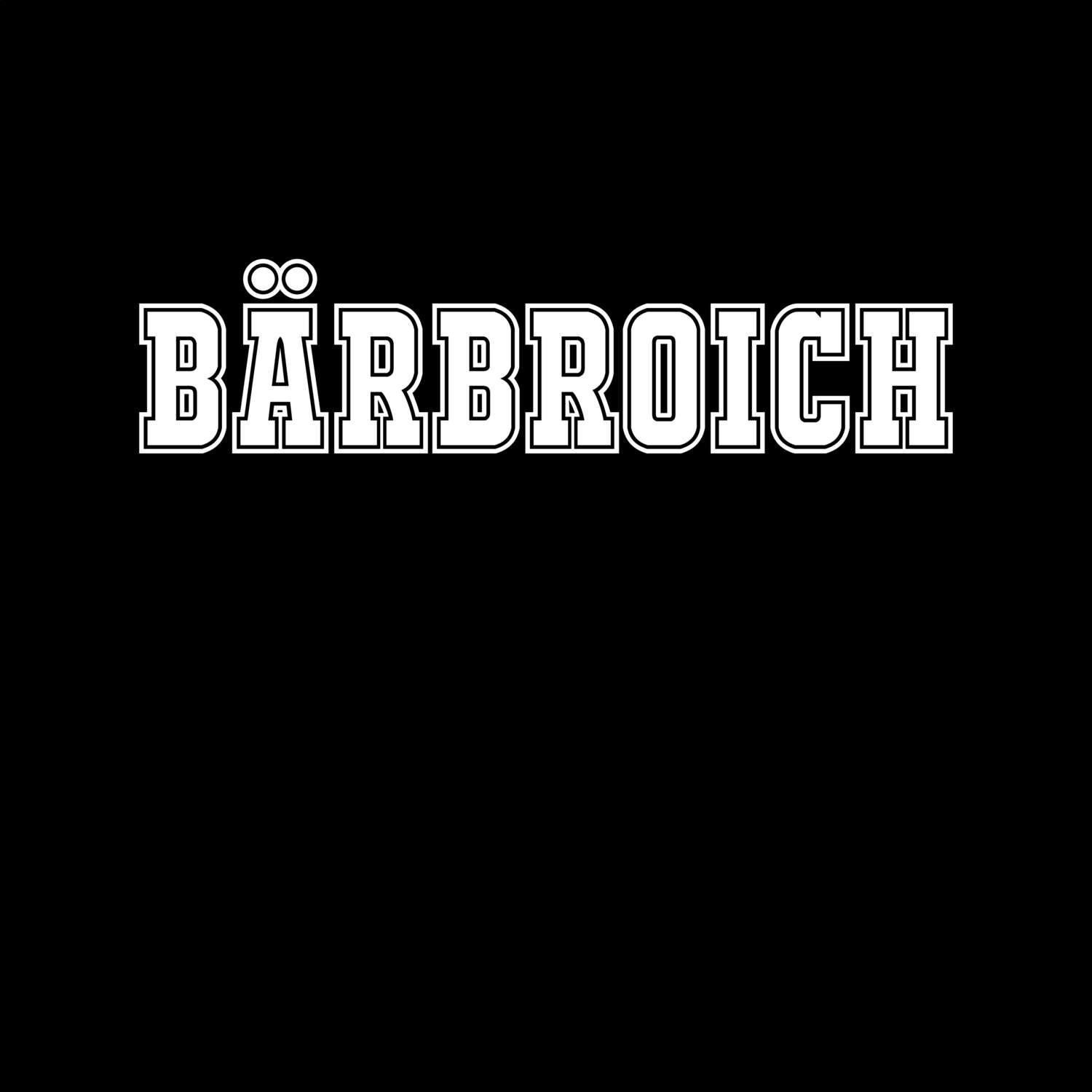 Bärbroich T-Shirt »Classic«