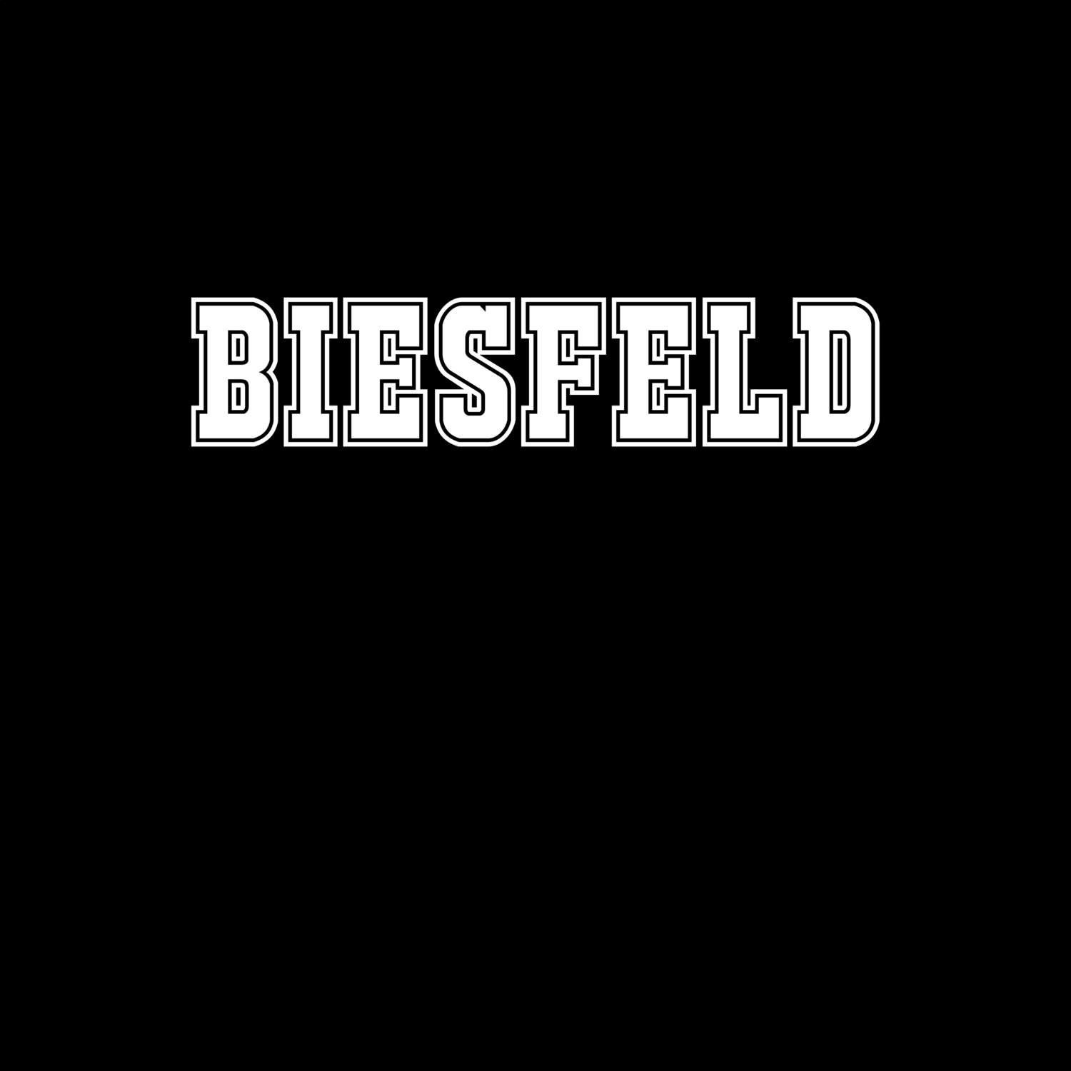 T-Shirt »Classic« für den Ort »Biesfeld«