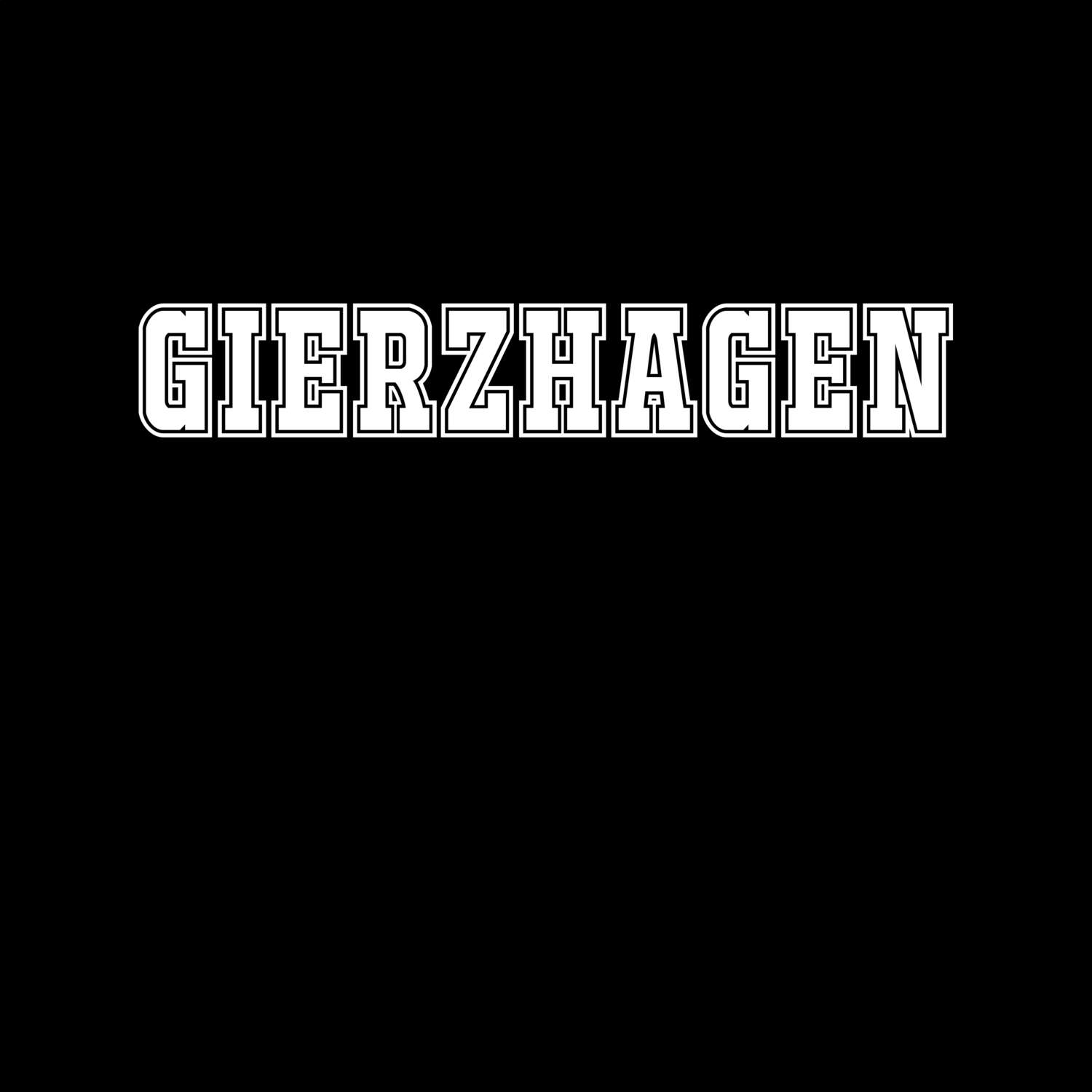 Gierzhagen T-Shirt »Classic«