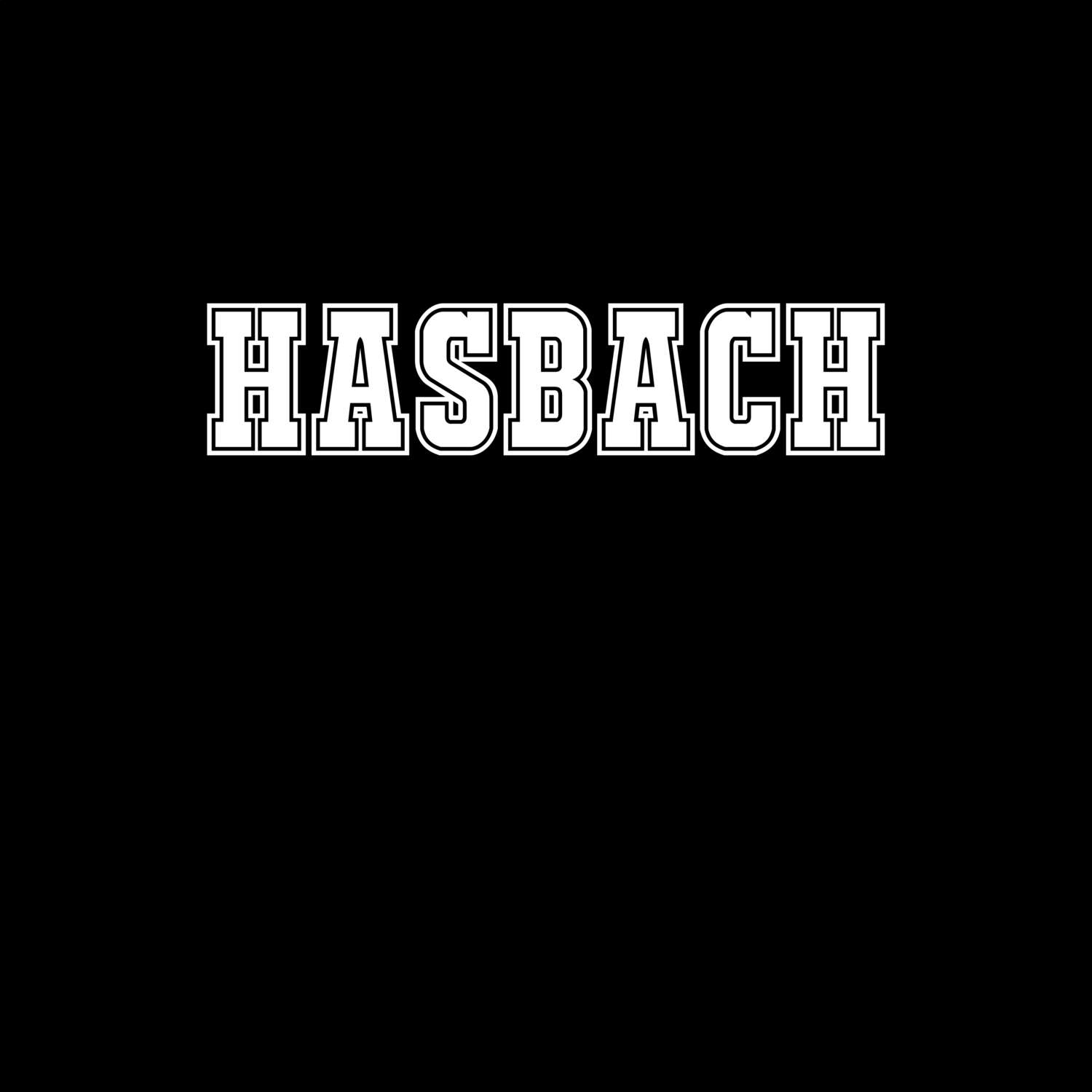 Hasbach T-Shirt »Classic«