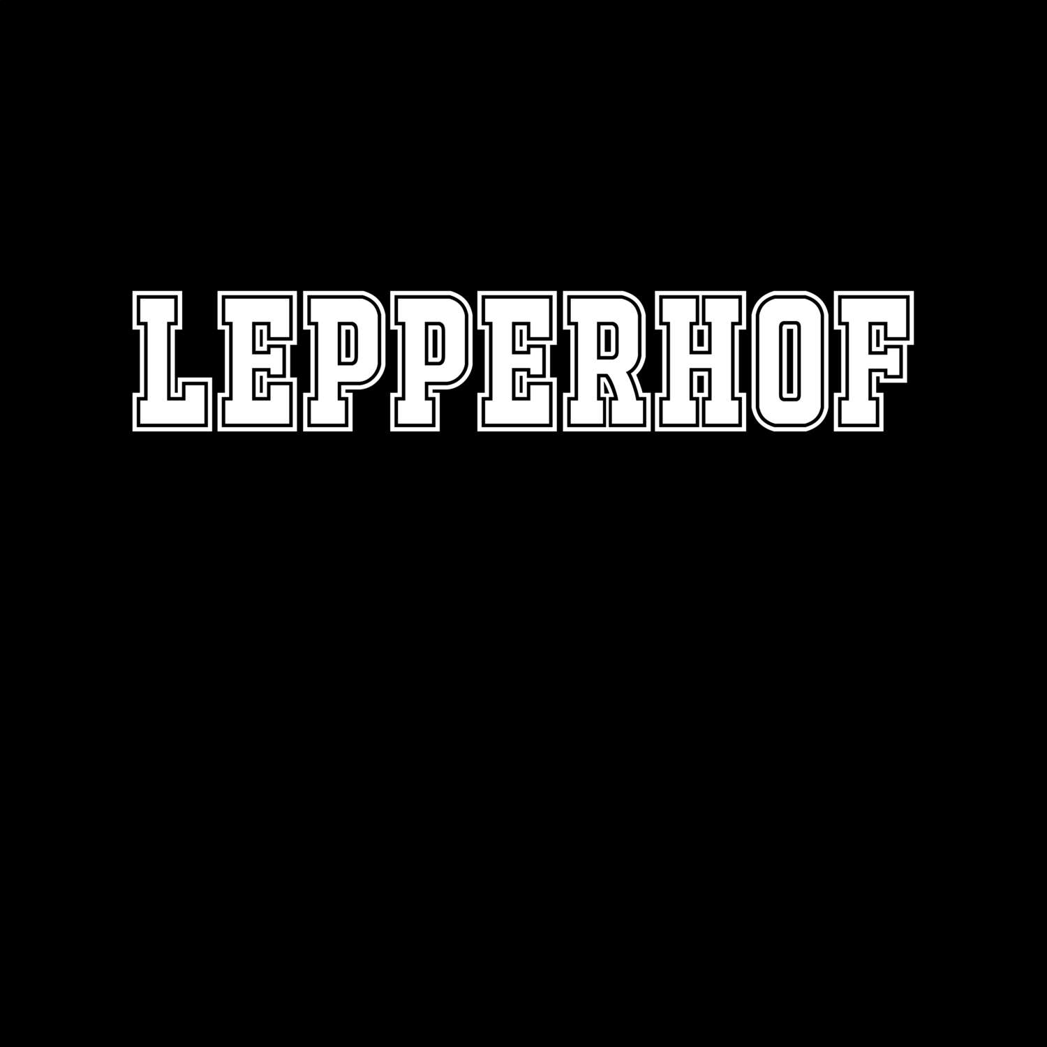 Lepperhof T-Shirt »Classic«