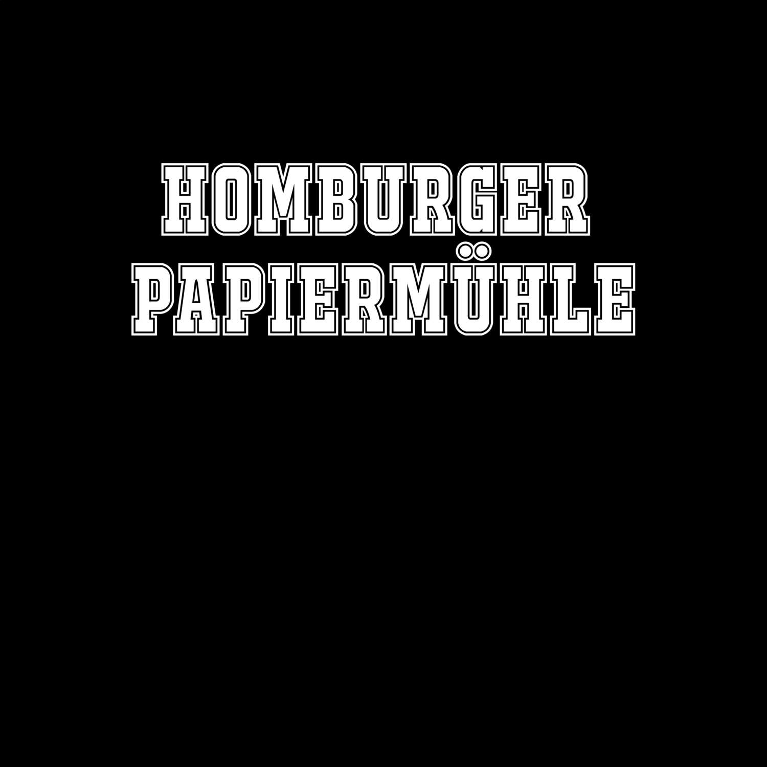 Homburger Papiermühle T-Shirt »Classic«