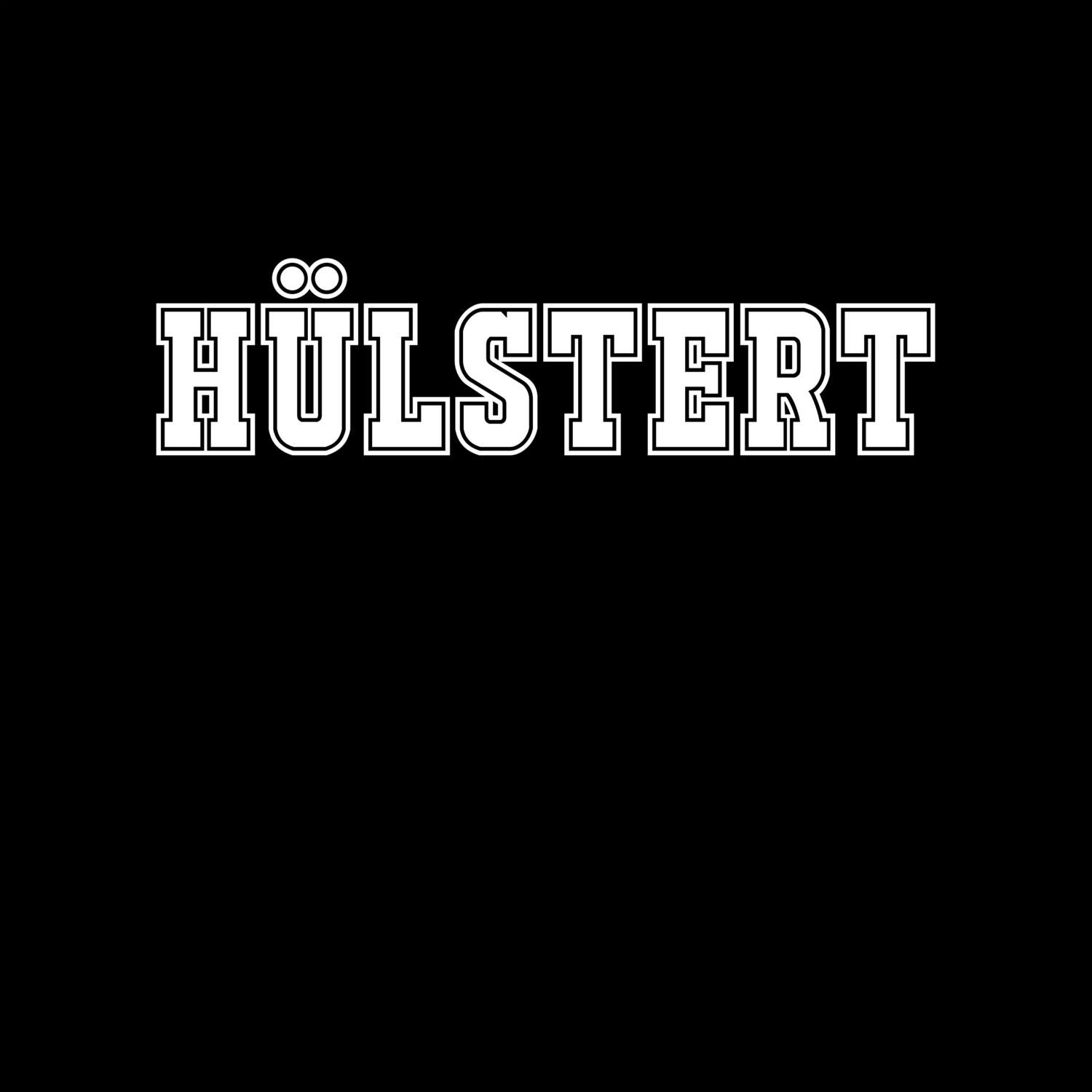 T-Shirt »Classic« für den Ort »Hülstert«