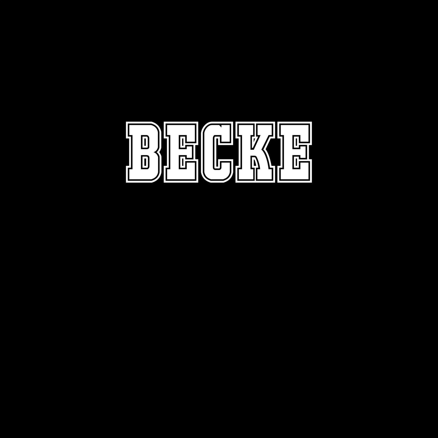 Becke T-Shirt »Classic«