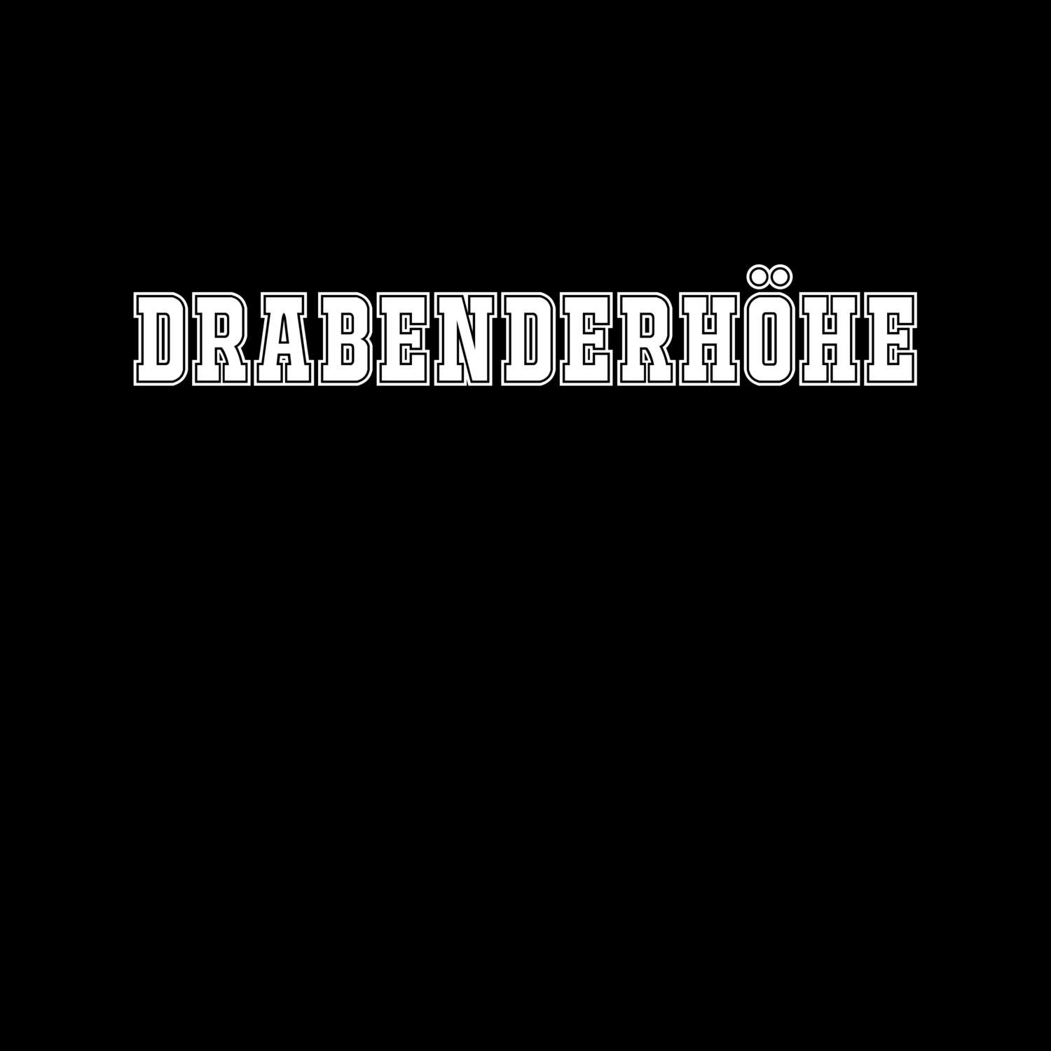 T-Shirt »Classic« für den Ort »Drabenderhöhe«