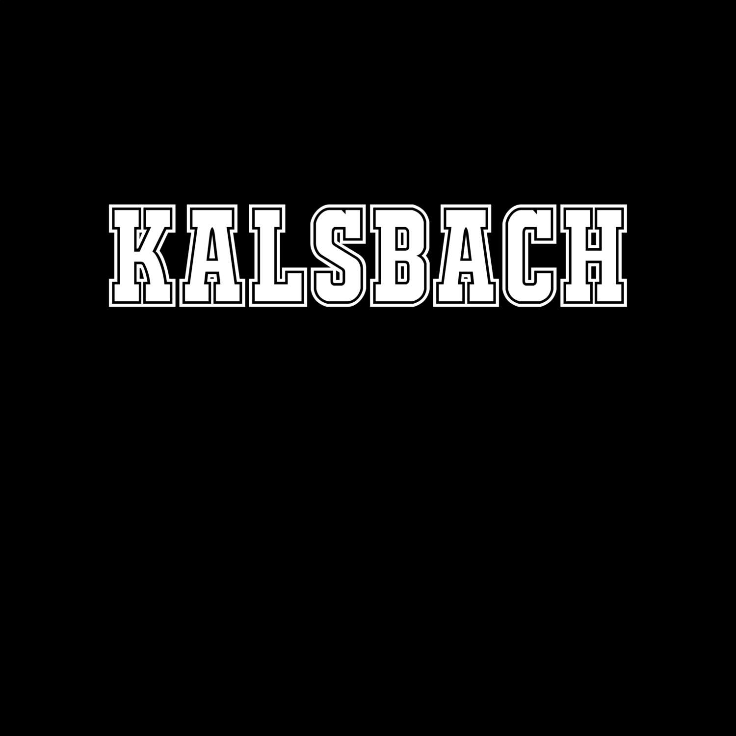 Kalsbach T-Shirt »Classic«