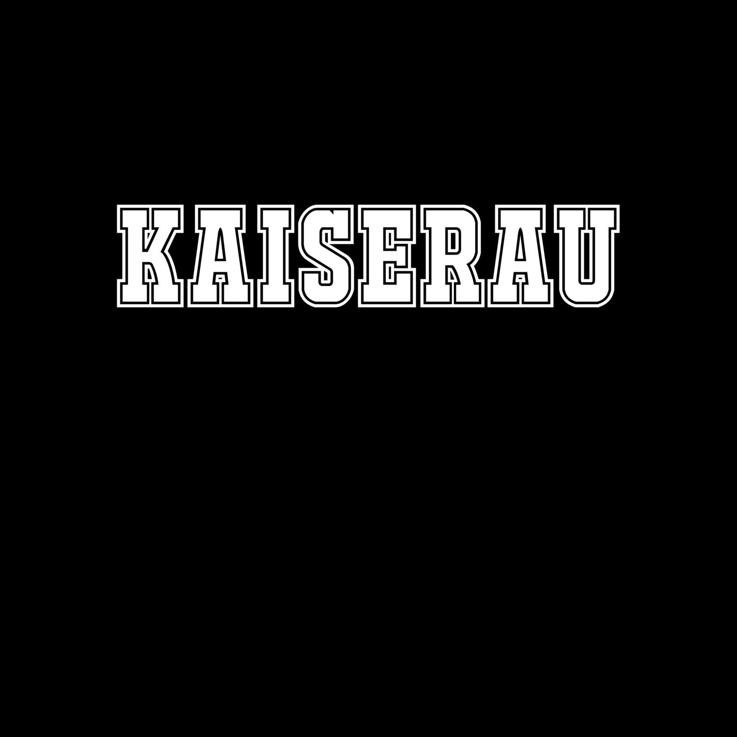 T-Shirt »Classic« für den Ort »Kaiserau«