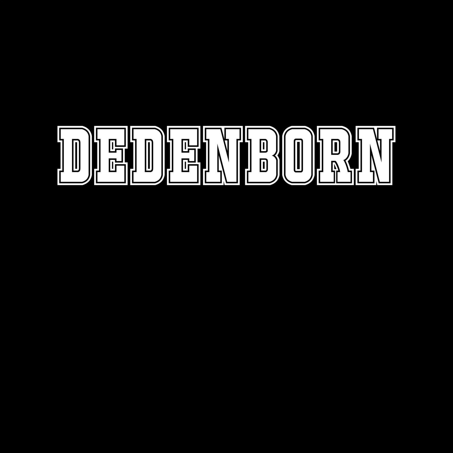 Dedenborn T-Shirt »Classic«