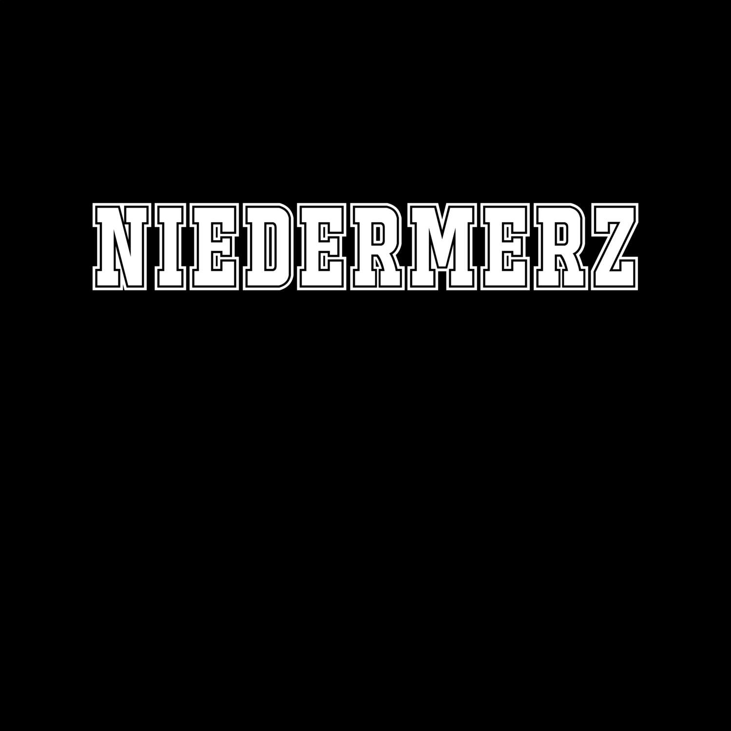 Niedermerz T-Shirt »Classic«