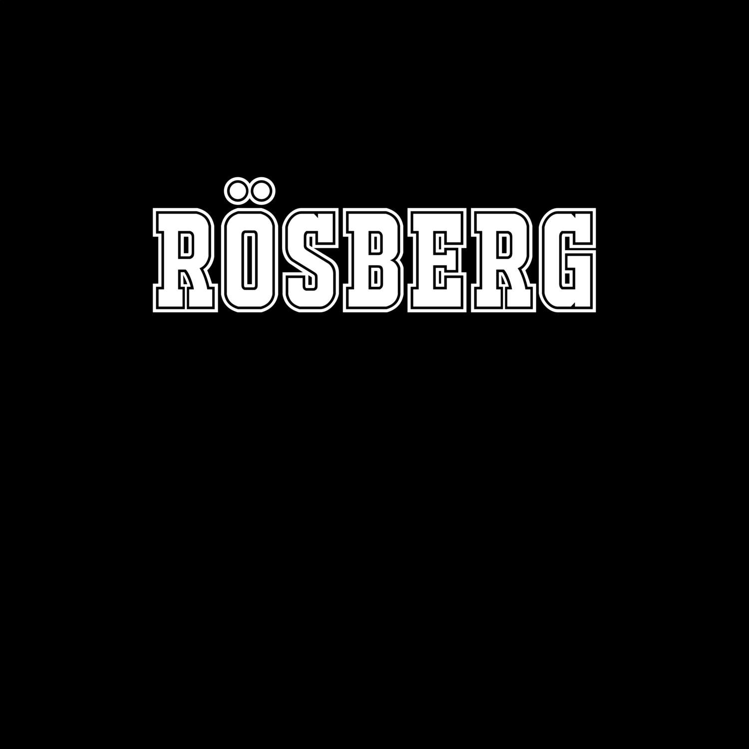 Rösberg T-Shirt »Classic«