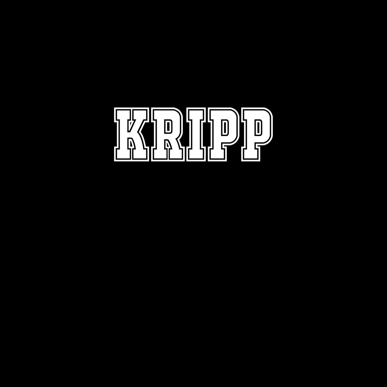 T-Shirt »Classic« für den Ort »Kripp«