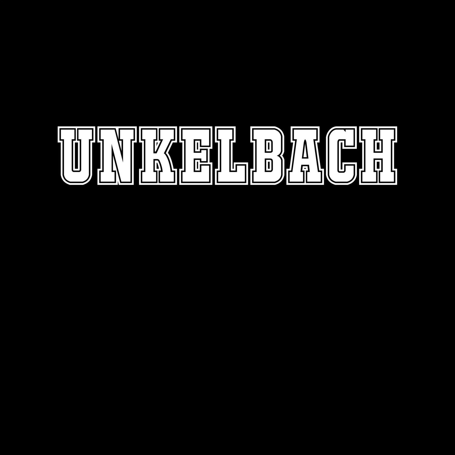 T-Shirt »Classic« für den Ort »Unkelbach«